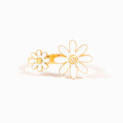 I'm Here For You Every Daisy Two-Daisy Ring