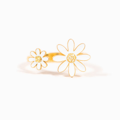 I'm Here For You Every Daisy Two-Daisy Ring