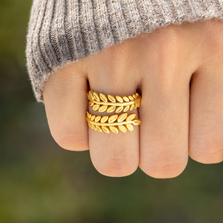 Leaf Branch Ring