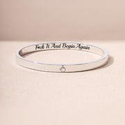 Middle Finger Mantra Bangle