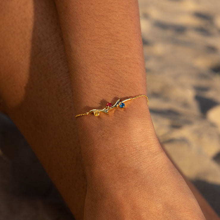 Mama’s Fruits 1-6 Birthstones Bracelet