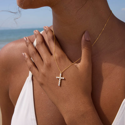 Classic Cross Pendant Necklace