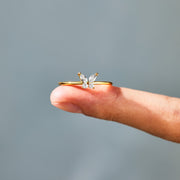 Sisters Are Like Butterflies Matching Birthstone Butterfly Ring