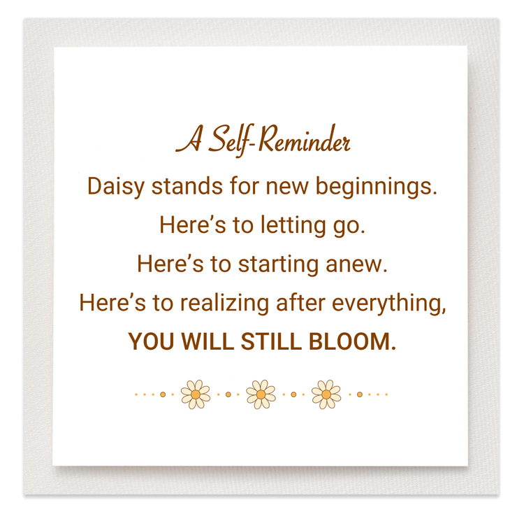 Self Love Daisy Bracelet