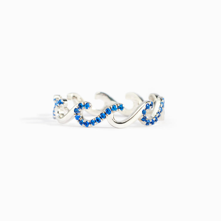 Waves Of Life Wave Ring Band