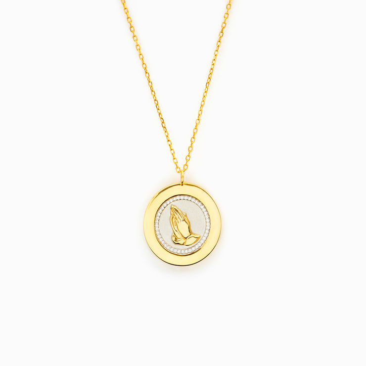Praying Hands Necklace