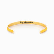 Stay Unfuckawithable Motivational Color Bangle