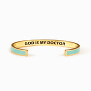 God is My Doctor Color Bangle