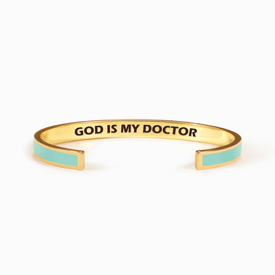 God is My Doctor Color Bangle