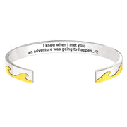 Minimalist Wave Bangle