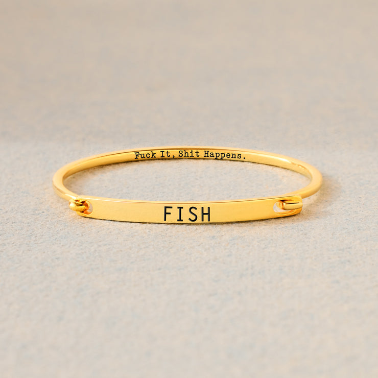 Front-Open Bar Bangle