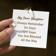 Blessed All The Way Golden Cross Bangle