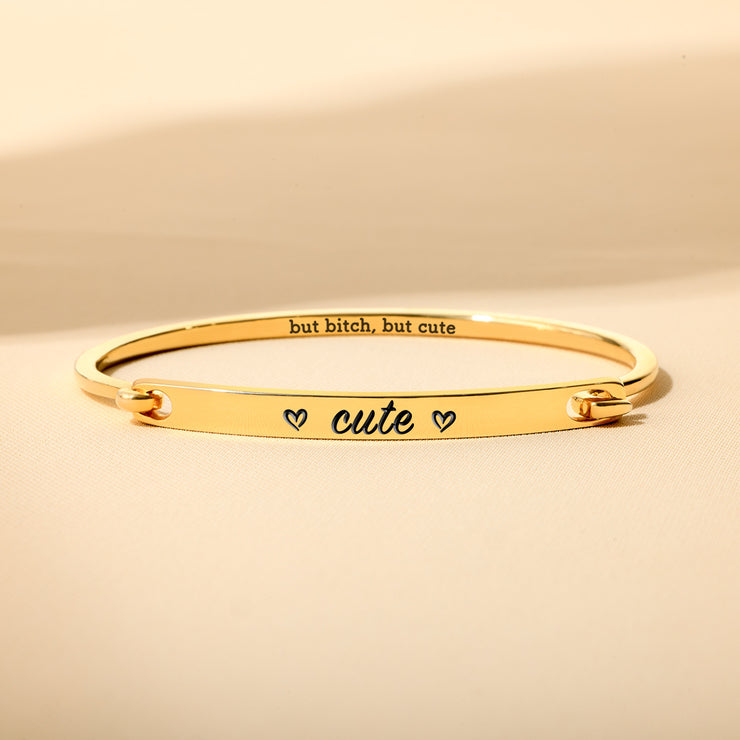 Front-Open Bar Bangle