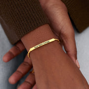 Nugget & Tube Bracelet