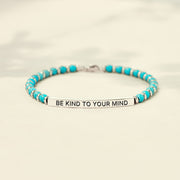 Turquoise Tube Bracelet