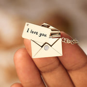 Hidden Message Letter Necklace