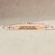 Dainty Pavé Bar Bracelet