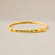 Front-Open Bar Bangle