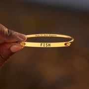 Front-Open Bar Bangle