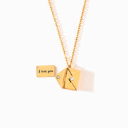 Hidden Message Letter Necklace