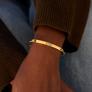 Front-Open Bar Bangle