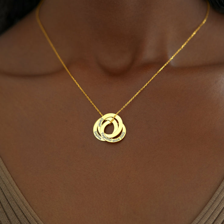 Custom Russian Ring Necklace