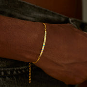 1-6 Birthstone Bar Bracelet