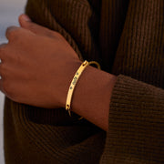 Front-Open Bar Bangle