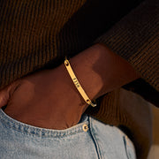 Front-Open Bar Bangle