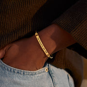 Front-Open Bar Bangle