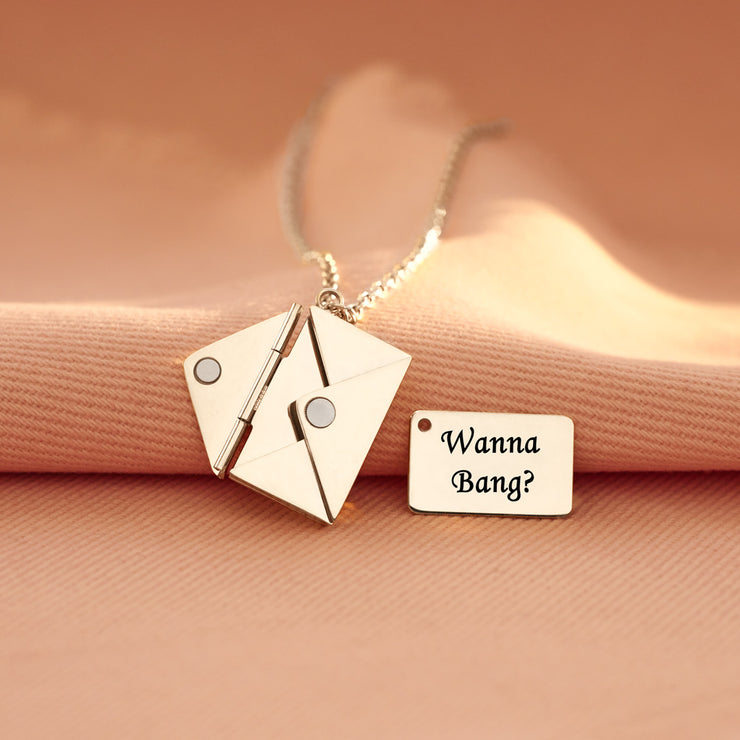 Hidden Message Letter Necklace