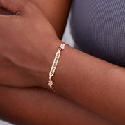 Dainty Pavé Bar Bracelet