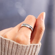 Personalized 1-8 Birthstones Ring