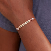 Dainty Pavé Bar Bracelet