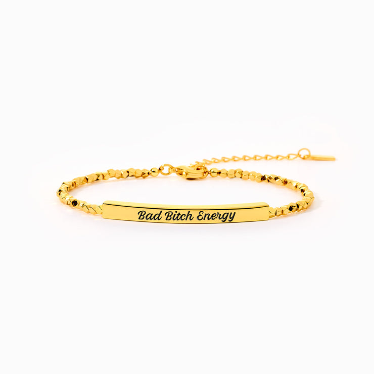 Nugget & Tube Bracelet