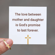 Golden Cross Ring