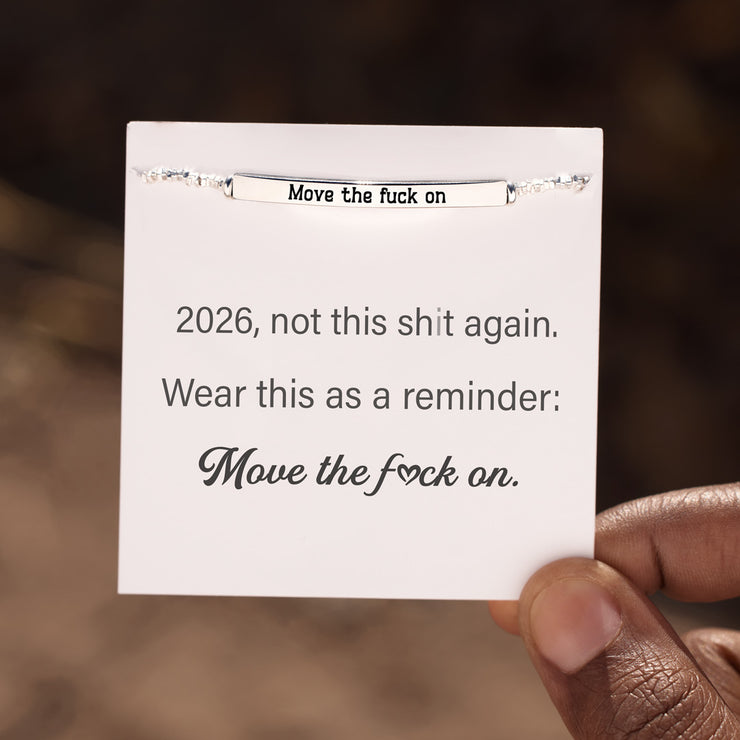 Silver-Tone Nugget & Tube Bracelet