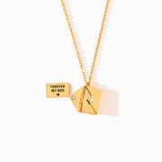 Hidden Message Letter Necklace