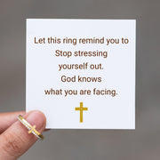 Golden Cross Ring
