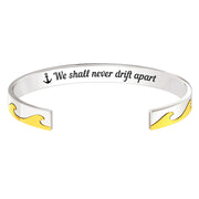 Minimalist Wave Bangle