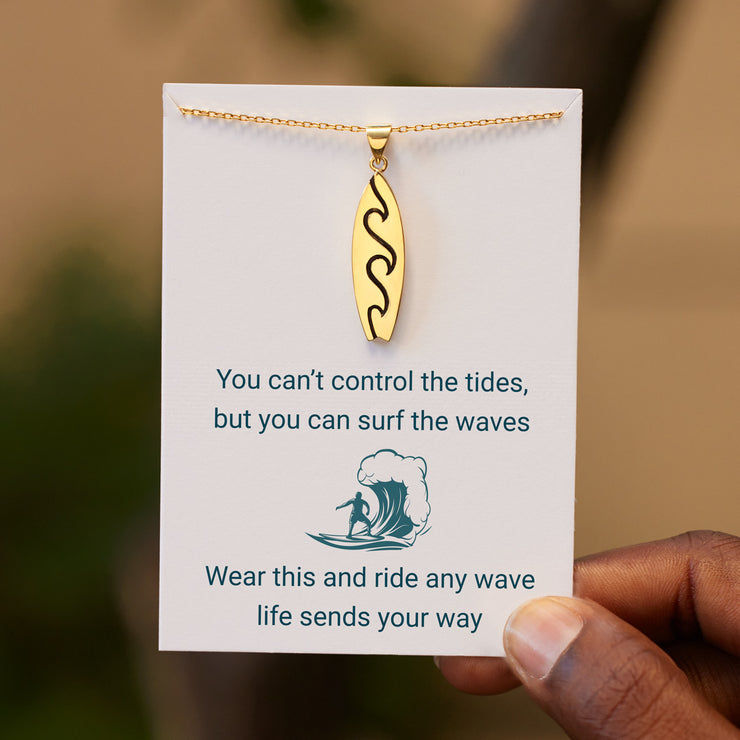 Surfboard Necklace
