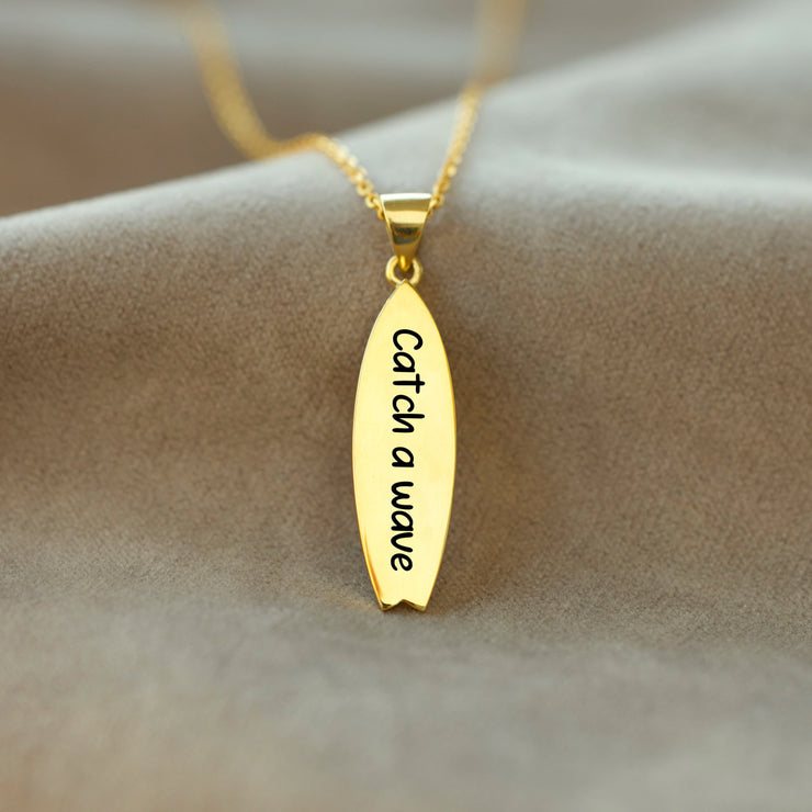 Surfboard Necklace