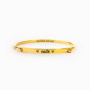Front-Open Bar Bangle