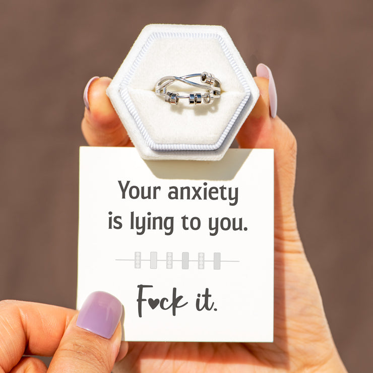 Crossover Fidget Ring