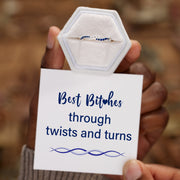 Best B♥tches Dual Interwoven Matching Ring Set