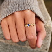Heart Knot Band Ring
