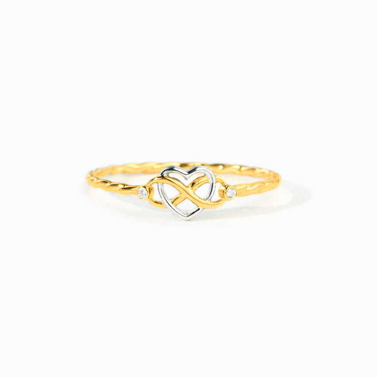 You Stole My Heart Infinity Heart Ring