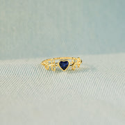 Heart Knot Band Ring