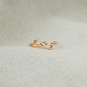 Infinity Ribbon Ring