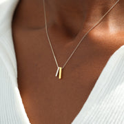 Thick And Thin Necklace